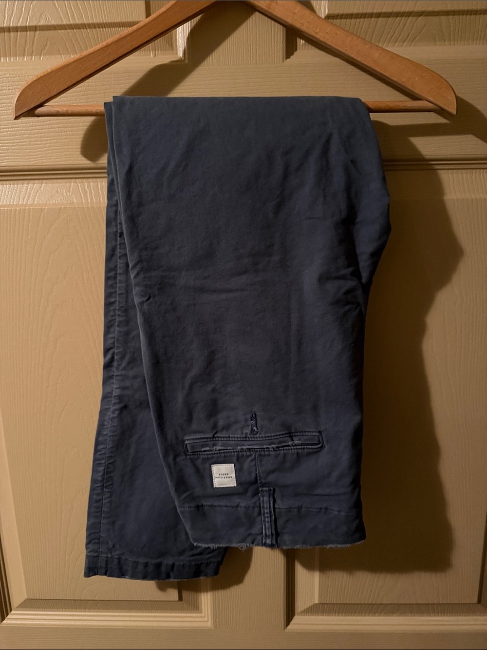 American Eagle Outfitters Slate Blue Casual Chinos 31X32